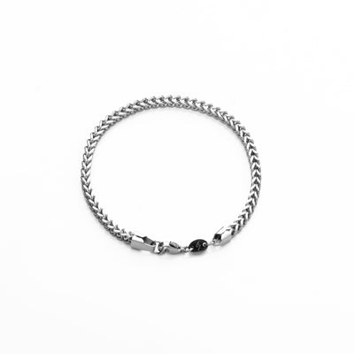 Foxtail 3MM Bracelet (Silver)