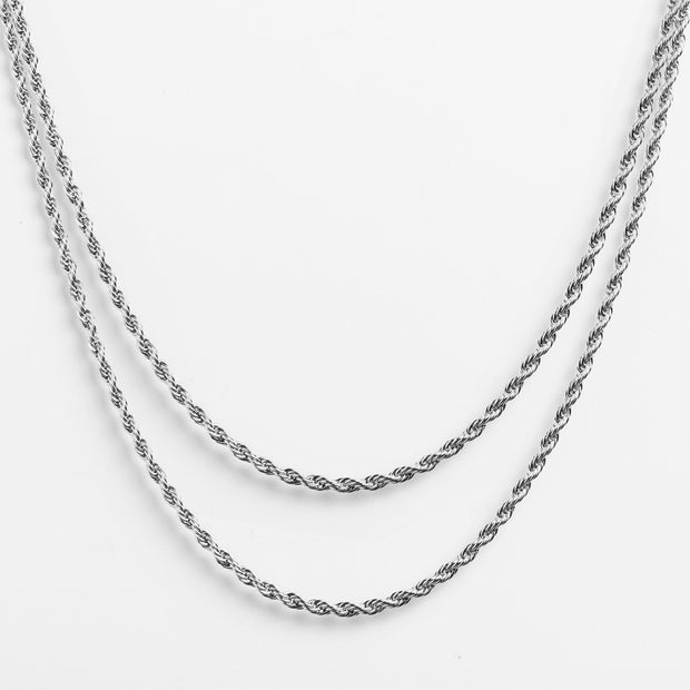 Rope 4MM Chain (Silver)